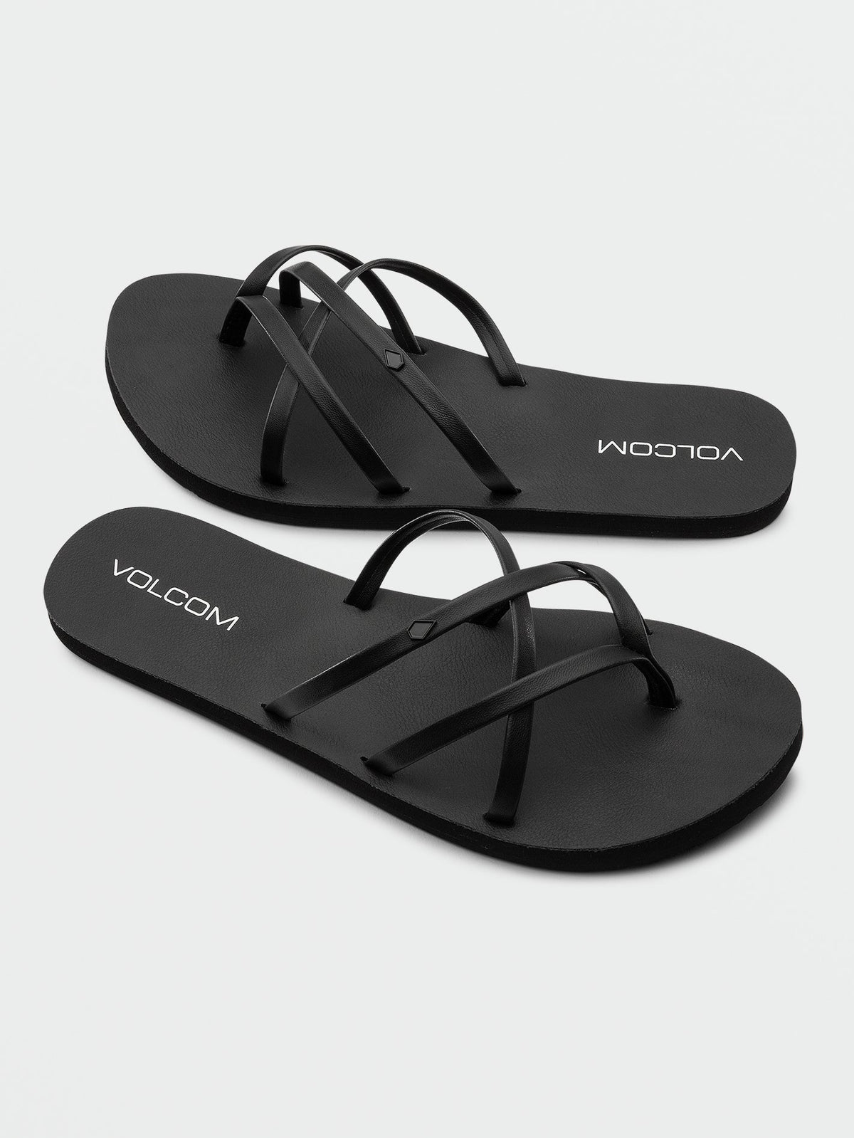 Women's New School II Sandals Black Out - Volcom