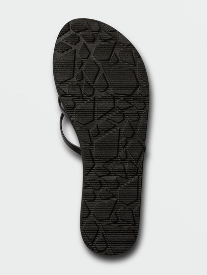 Women's New School II Sandals Black Out - Volcom