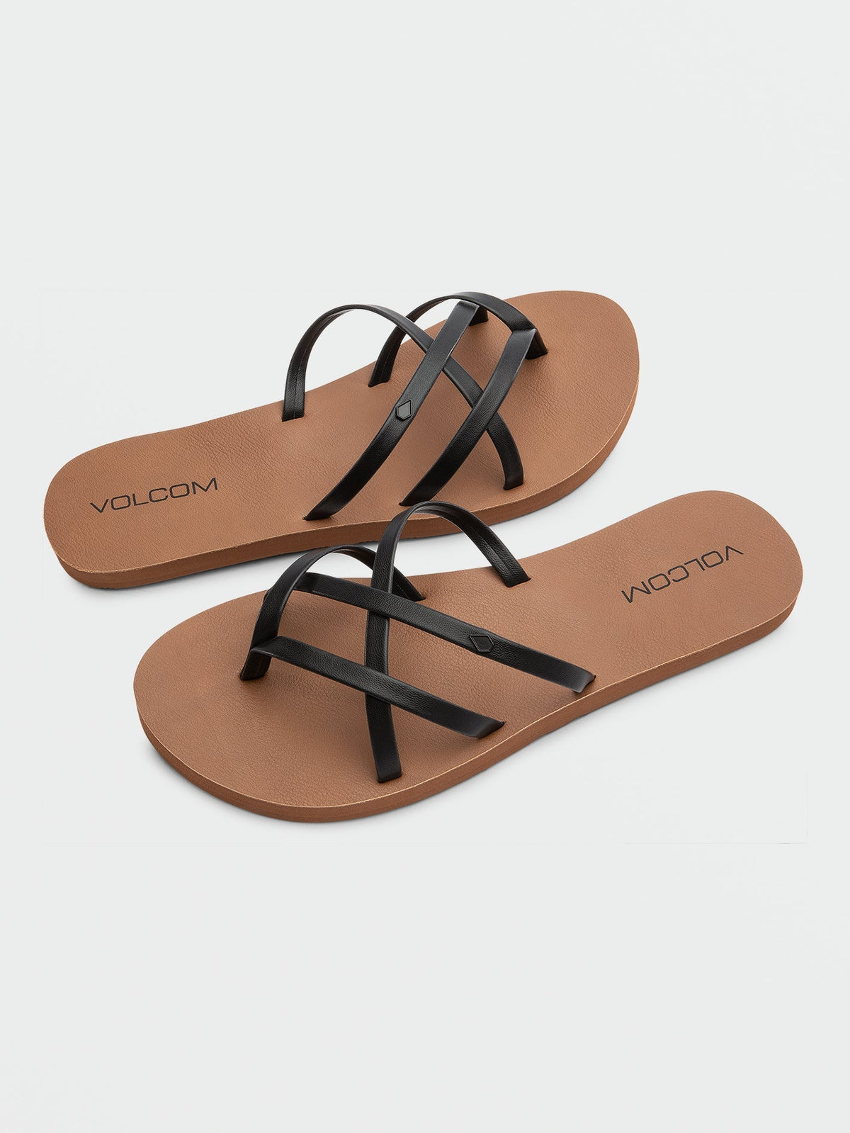 Women's New School II Sandals Black - Volcom