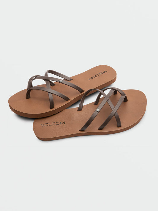 Women's New School II Sandals Brown - Volcom