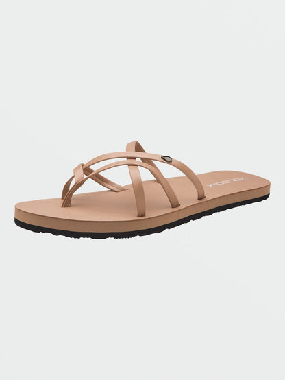 Women's New School II Sandals Natural - Volcom