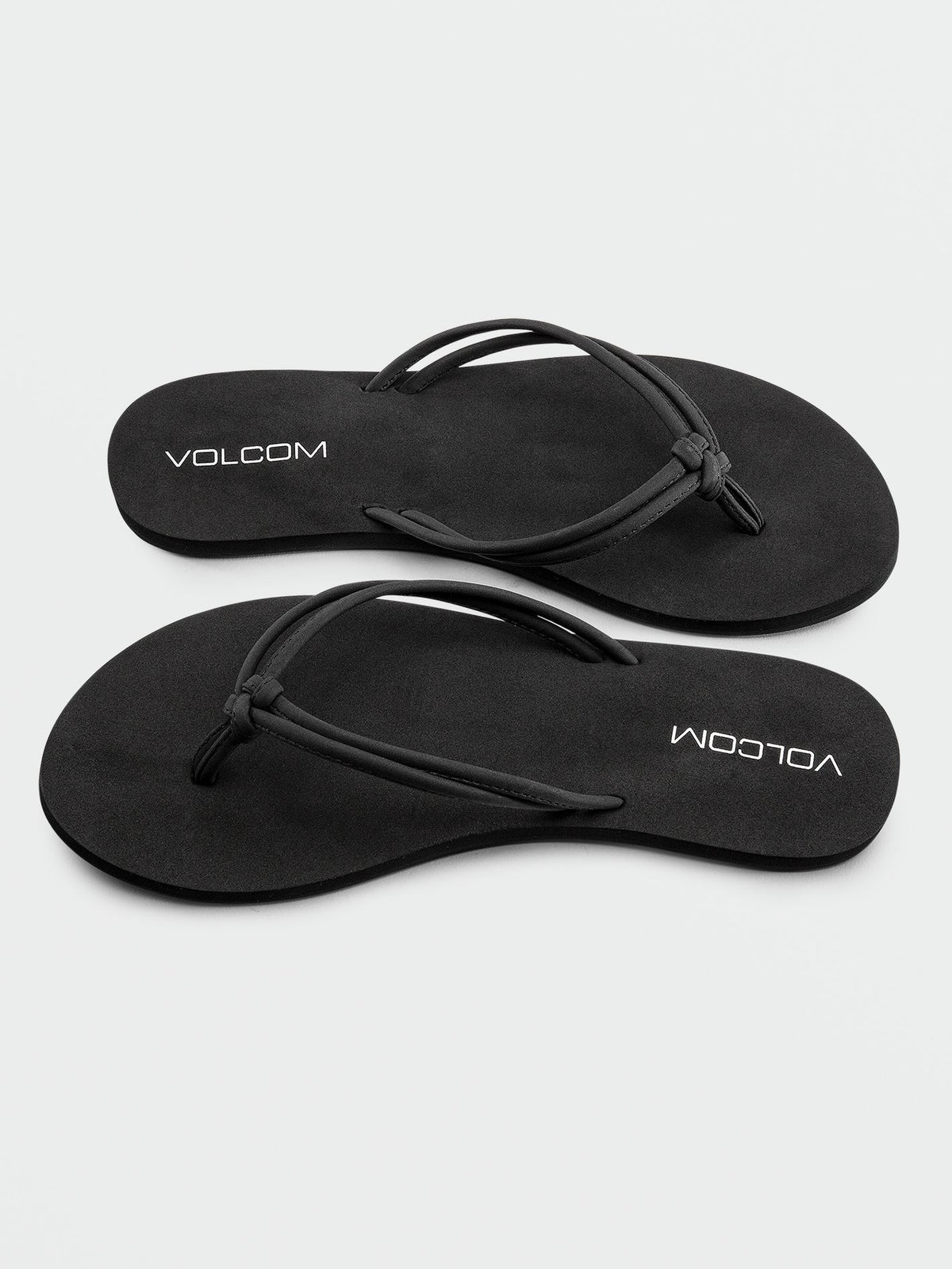 Women's Forever and Ever II Sandals Black Out - Volcom