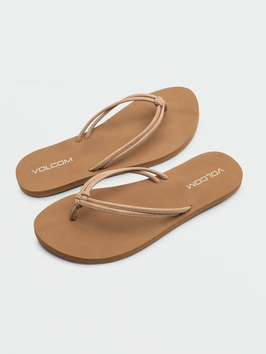 Women's Forever and Ever II Sandals Tan - Volcom