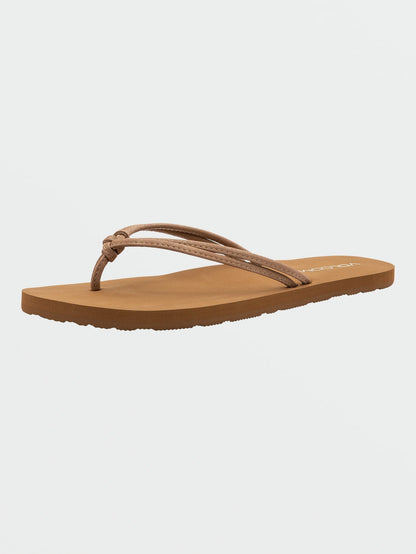 Women's Forever and Ever II Sandals Tan - Volcom