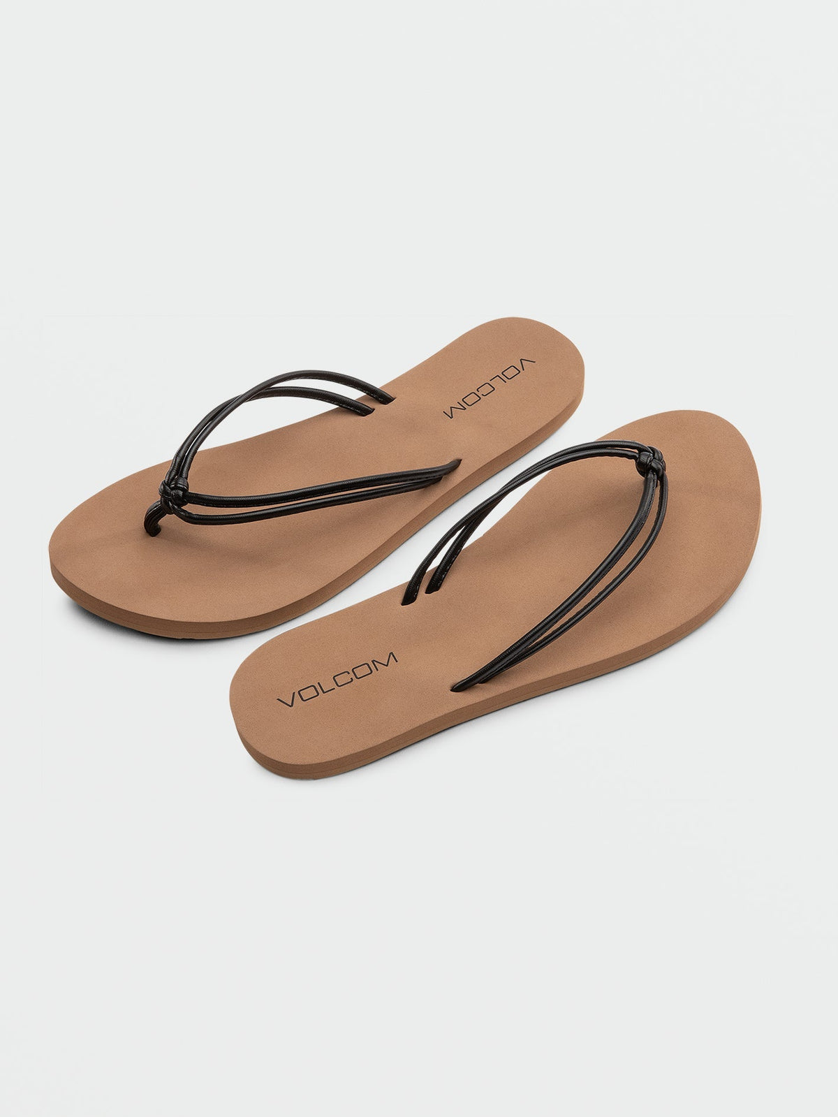 Women's Forever and Ever II Sandals Black - Volcom