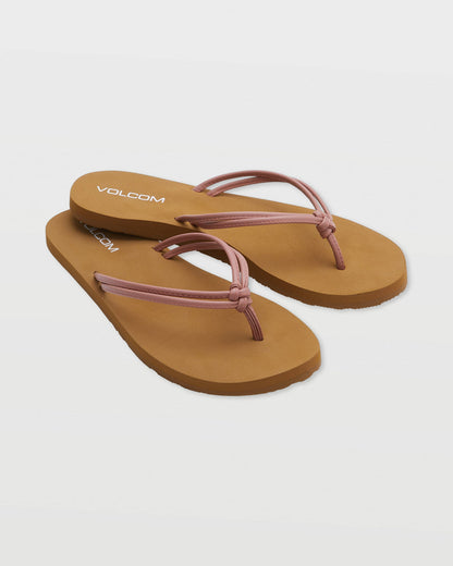 Women's Forever and Ever II Sandals Pale Mauve - Volcom