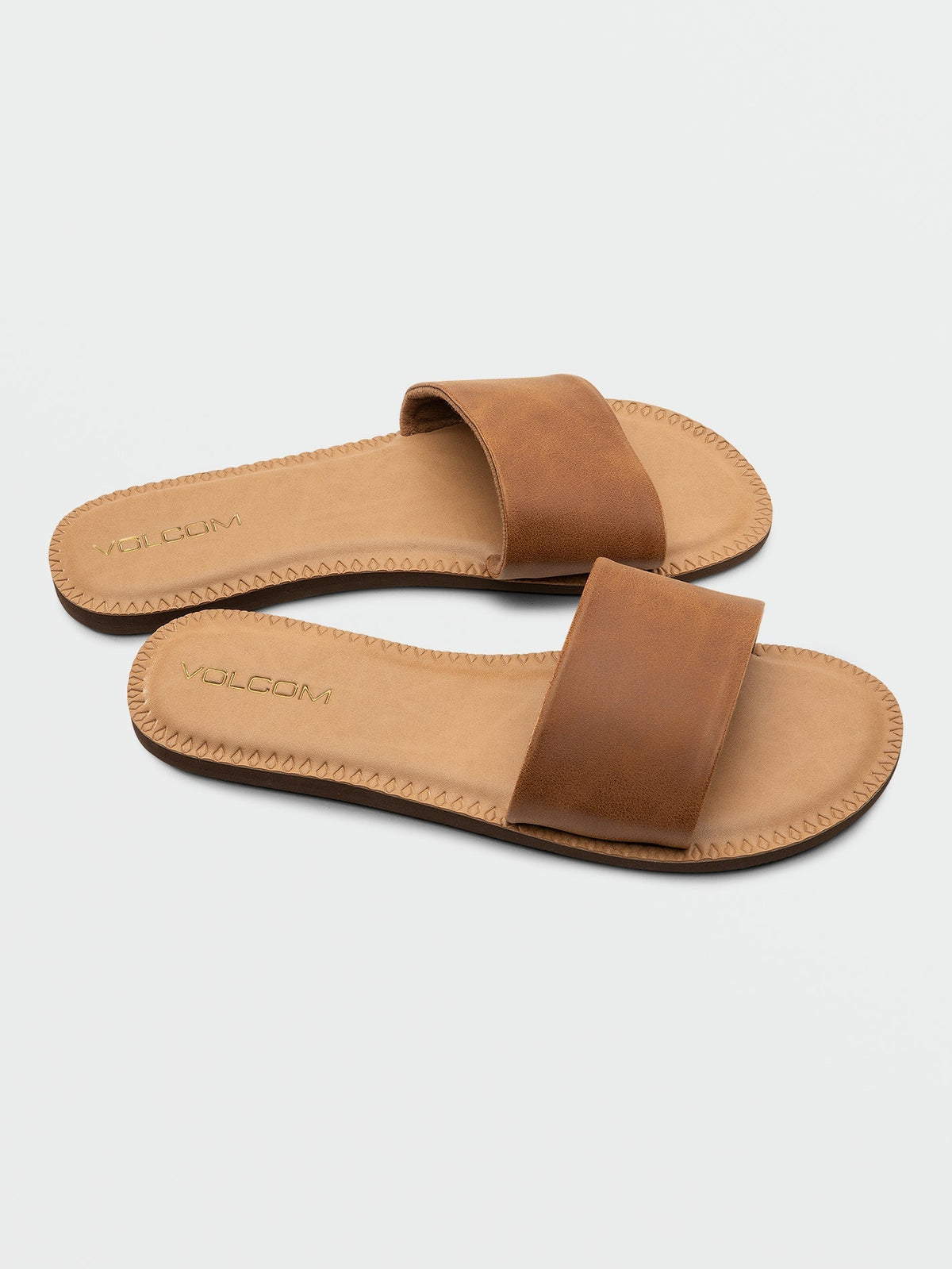 Women's Simple Slides Tan - Volcom