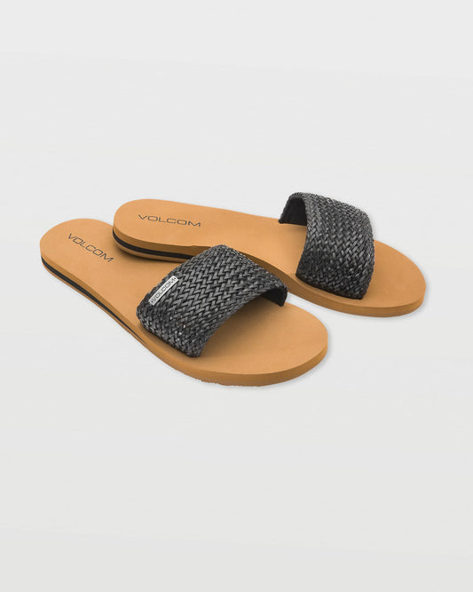 Women's Simple Slide Braid Black - Volcom