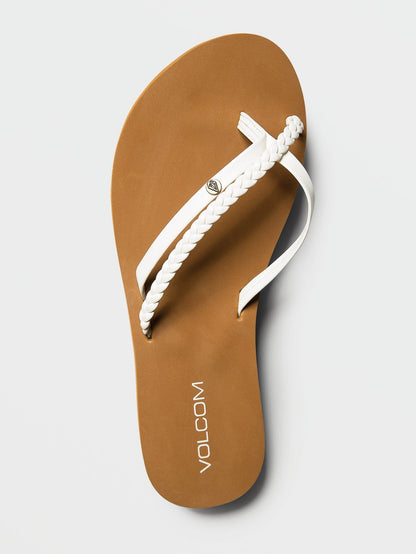 Women's Thrills II Sandals White - Volcom