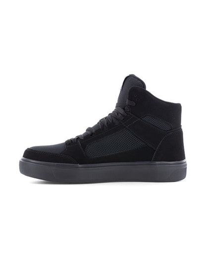 Women's Evolve Safety Toe High Top Work Sneakers Triple Black - Volcom