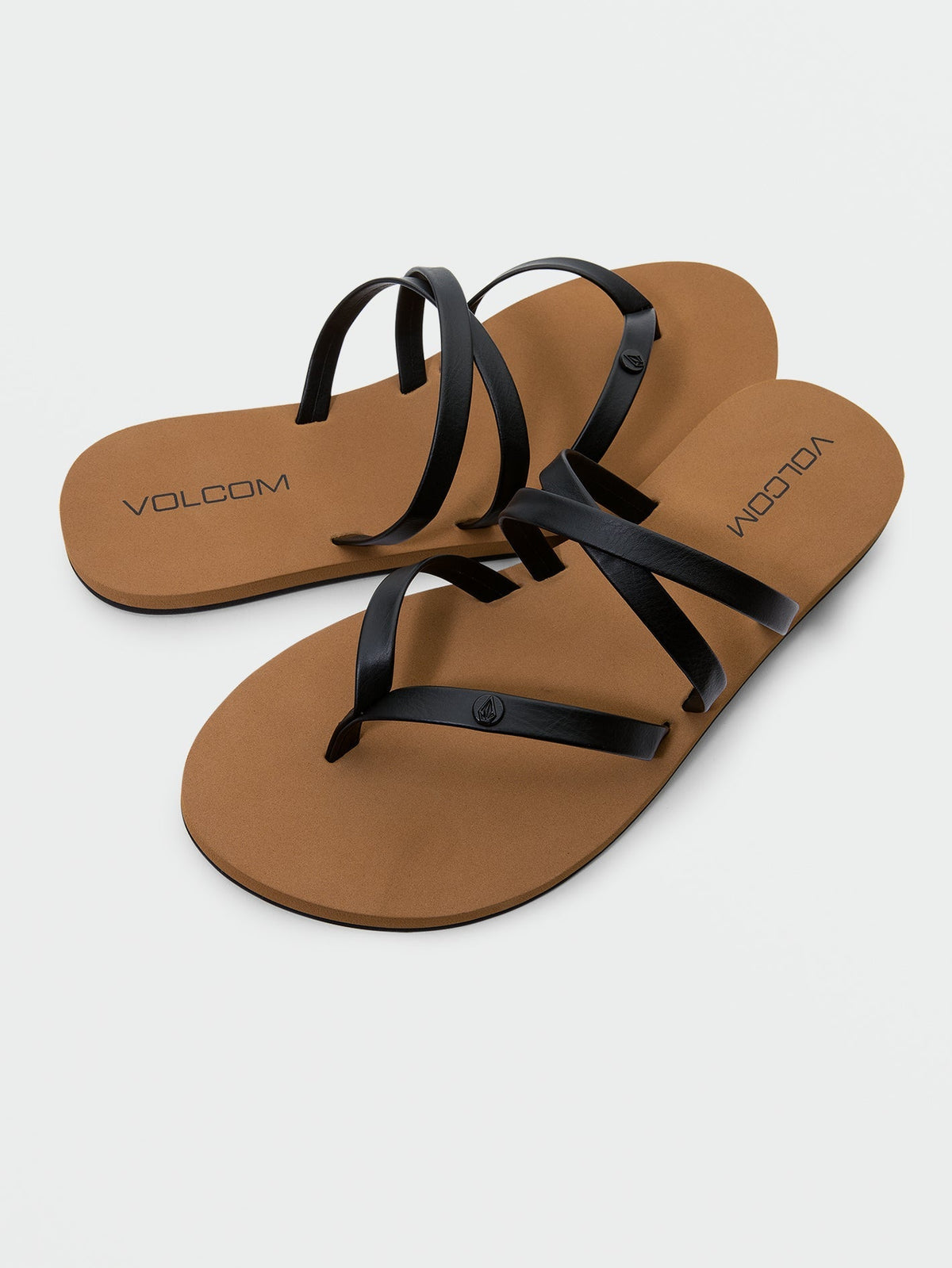 Women's Easy Breezy II Sandals Black - Volcom