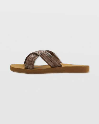 Women's Volcom Double Cross Dark Brown - Volcom