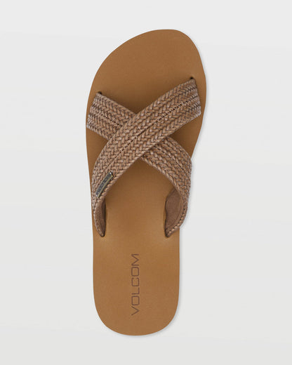 Women's Volcom Double Cross Dark Brown - Volcom