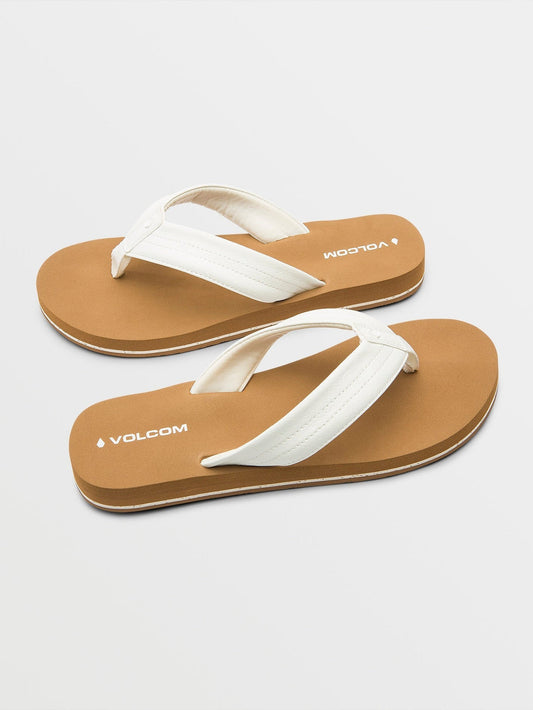 Women's Boyfriend Thong Sandals White - Volcom