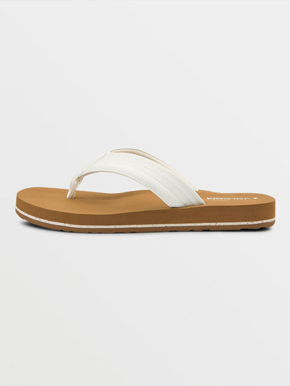 Women's Boyfriend Thong Sandals White - Volcom