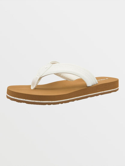 Women's Boyfriend Thong Sandals White - Volcom