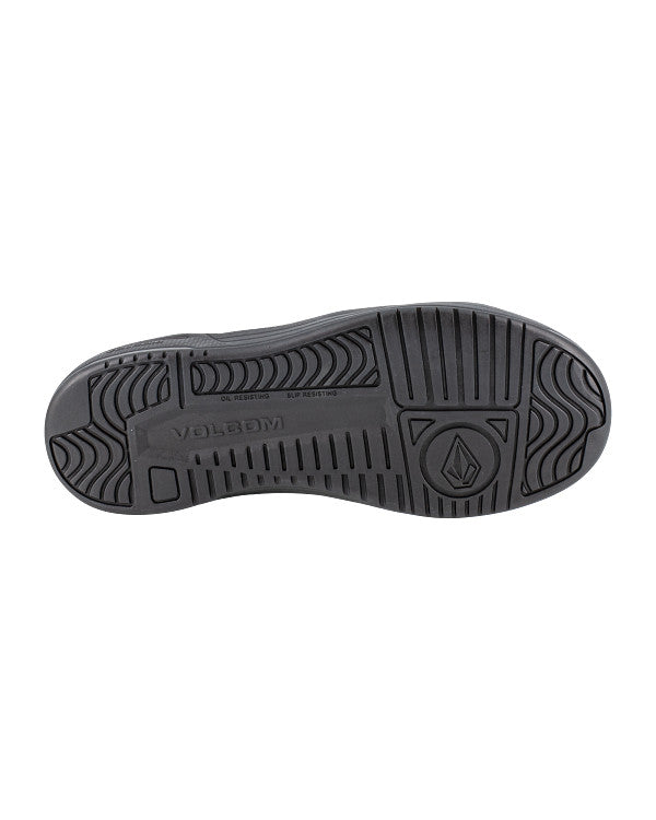 Women's Hybrid Work Sneakers Black and Tower Grey - Volcom