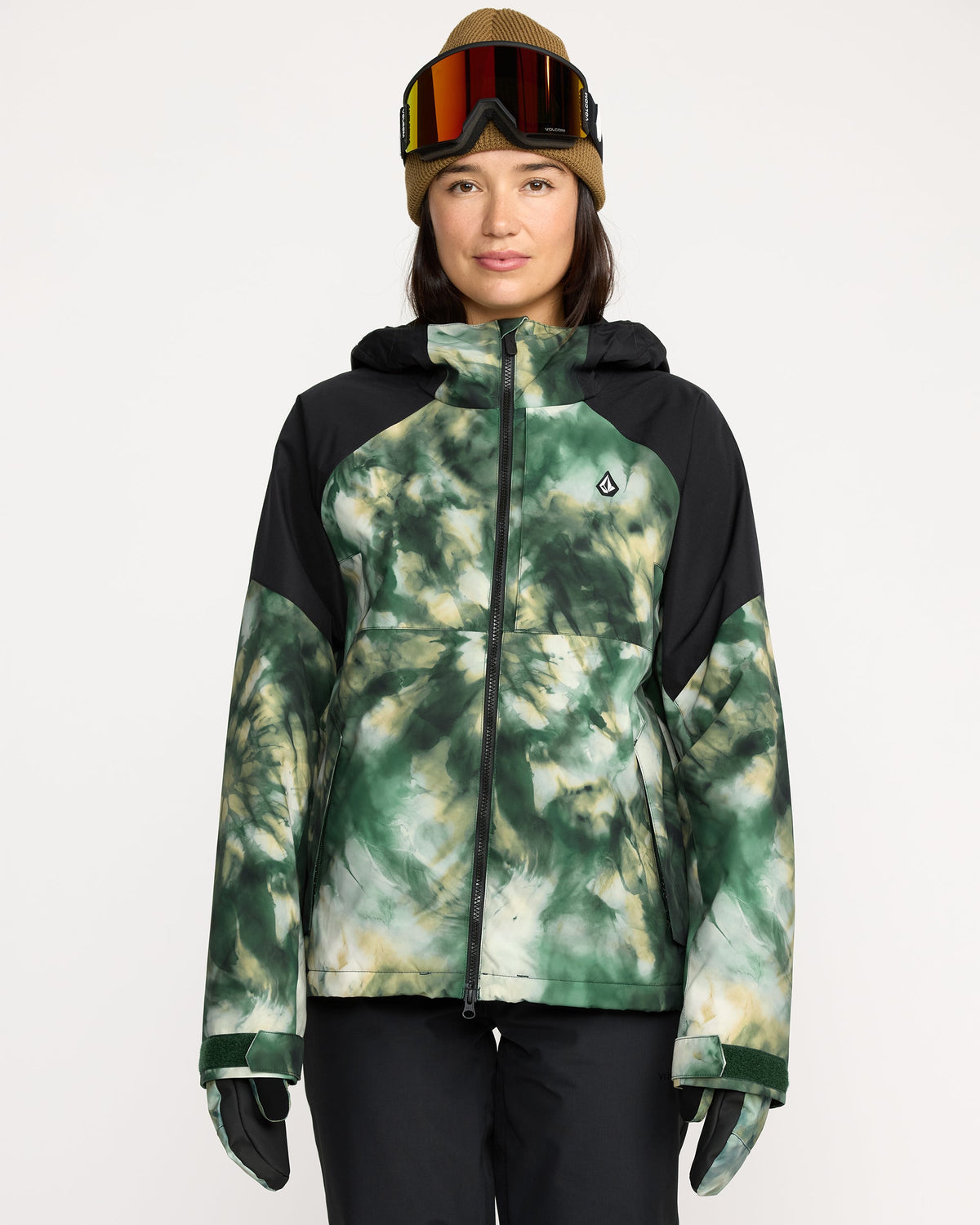 Women's Agate Insulated Jacket Shamrock Heather - Volcom