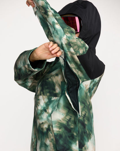 Women's Agate Insulated Jacket Shamrock Heather - Volcom