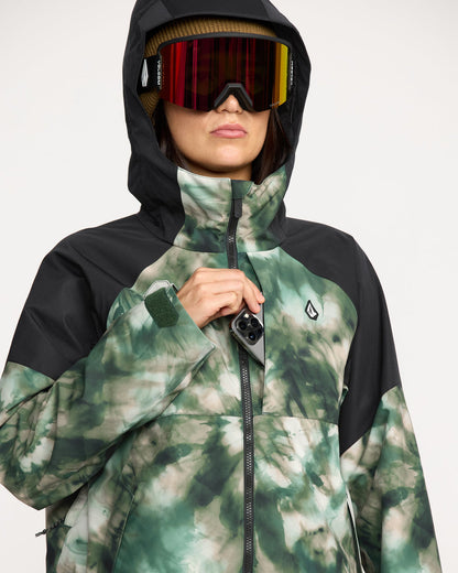 Women's Agate Insulated Jacket Shamrock Heather - Volcom