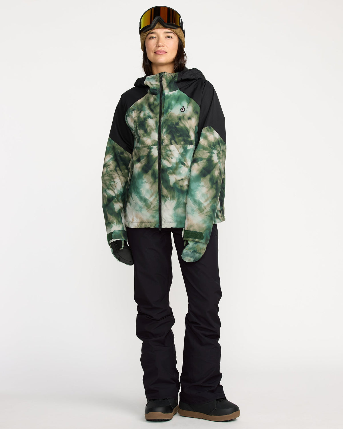 Women's Agate Insulated Jacket Shamrock Heather - Volcom