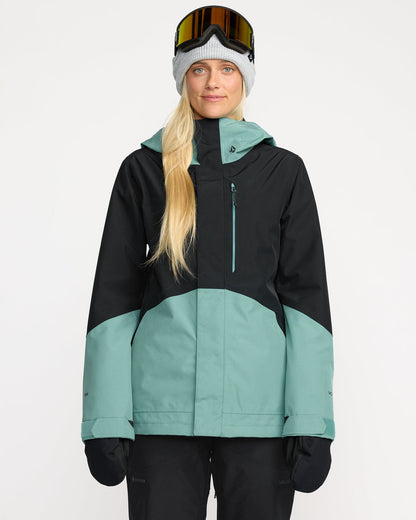 Women's V.Co Tech Eras Gore-Tex Insulated Jacket Arctic Blue - Volcom