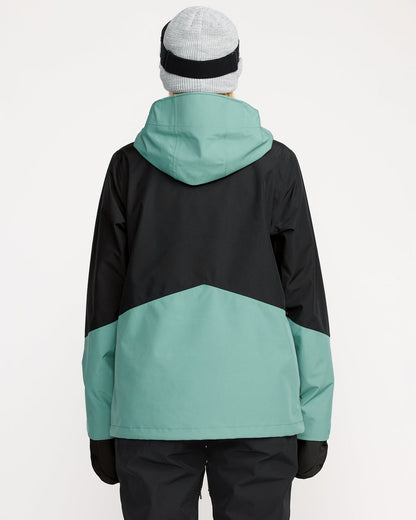 Women's V.Co Tech Eras Gore-Tex Insulated Jacket Arctic Blue - Volcom