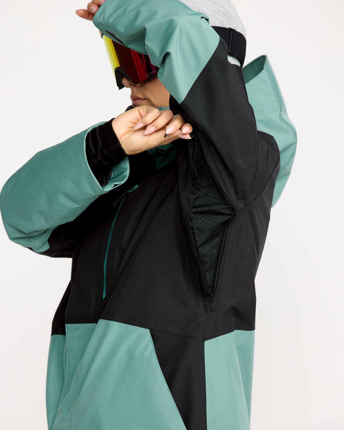 Women's V.Co Tech Eras Gore-Tex Insulated Jacket Arctic Blue - Volcom