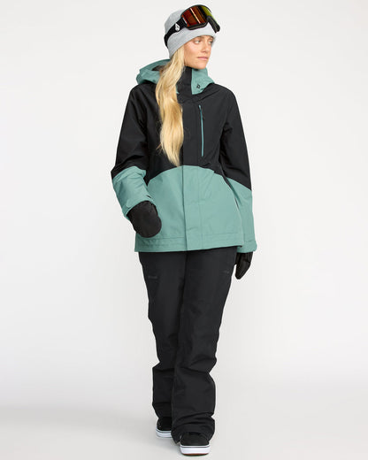 Women's V.Co Tech Eras Gore-Tex Insulated Jacket Arctic Blue - Volcom