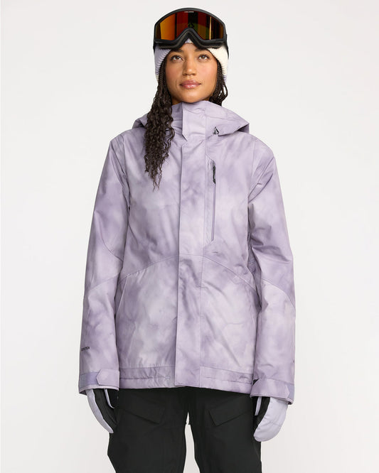 Women's V.Co Tech Eras Gore-Tex Insulated Jacket Lavender Aura - Volcom