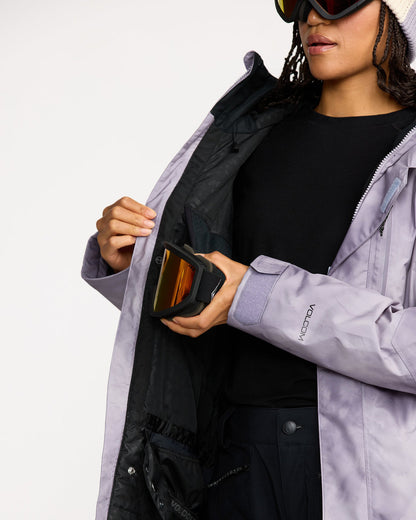Women's V.Co Tech Eras Gore-Tex Insulated Jacket Lavender Aura - Volcom