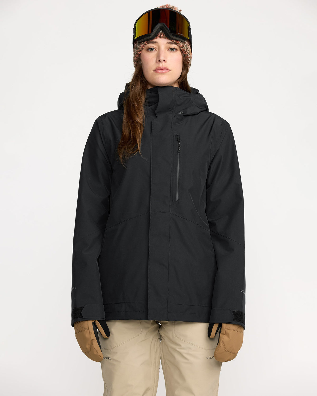 Women's V.Co Tech Eras Gore-Tex Insulated Jacket Black - Volcom