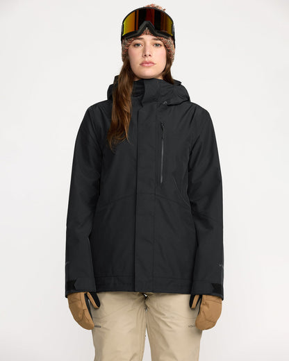 Women's V.Co Tech Eras Gore-Tex Insulated Jacket Black - Volcom