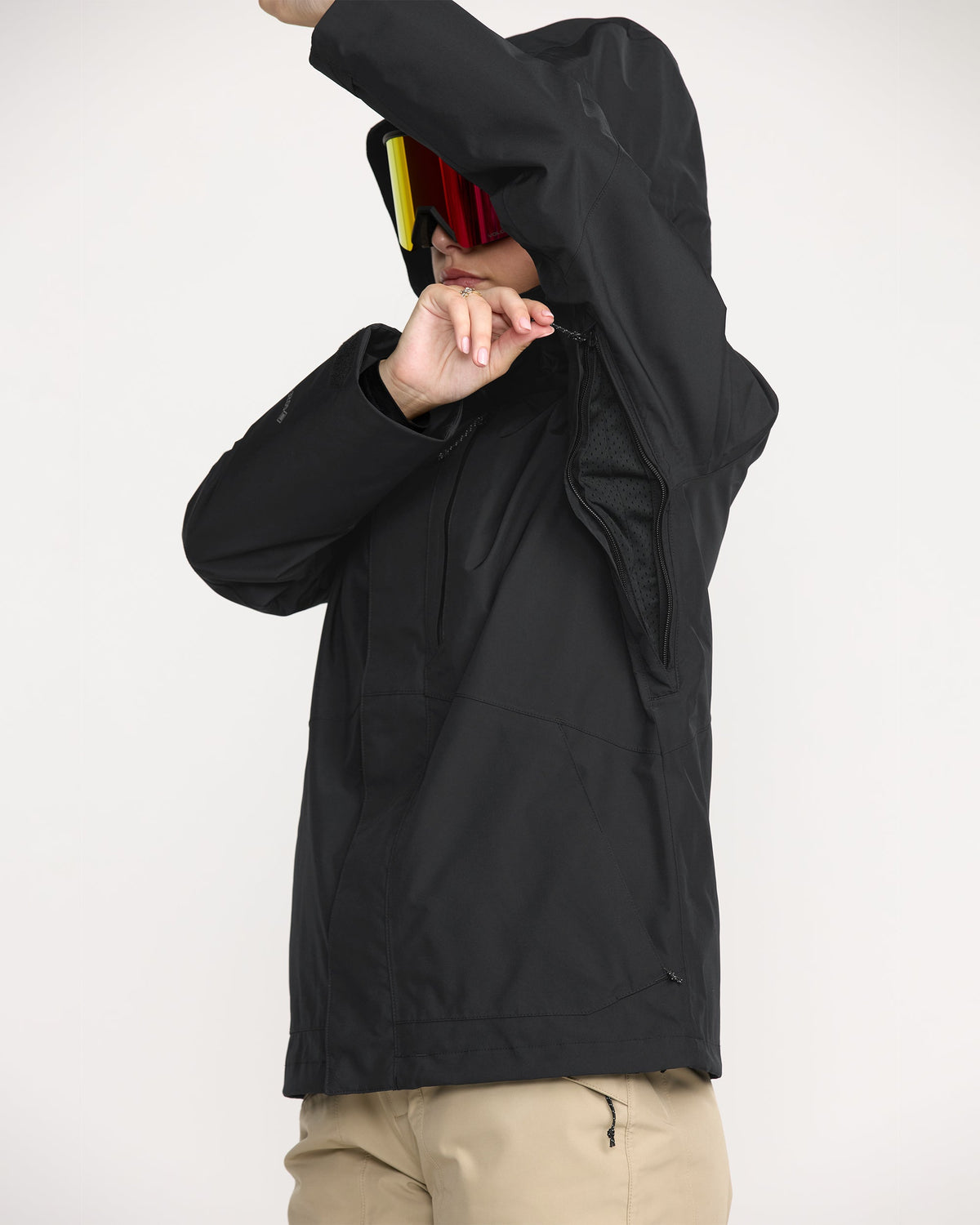 Women's V.Co Tech Eras Gore-Tex Insulated Jacket Black - Volcom