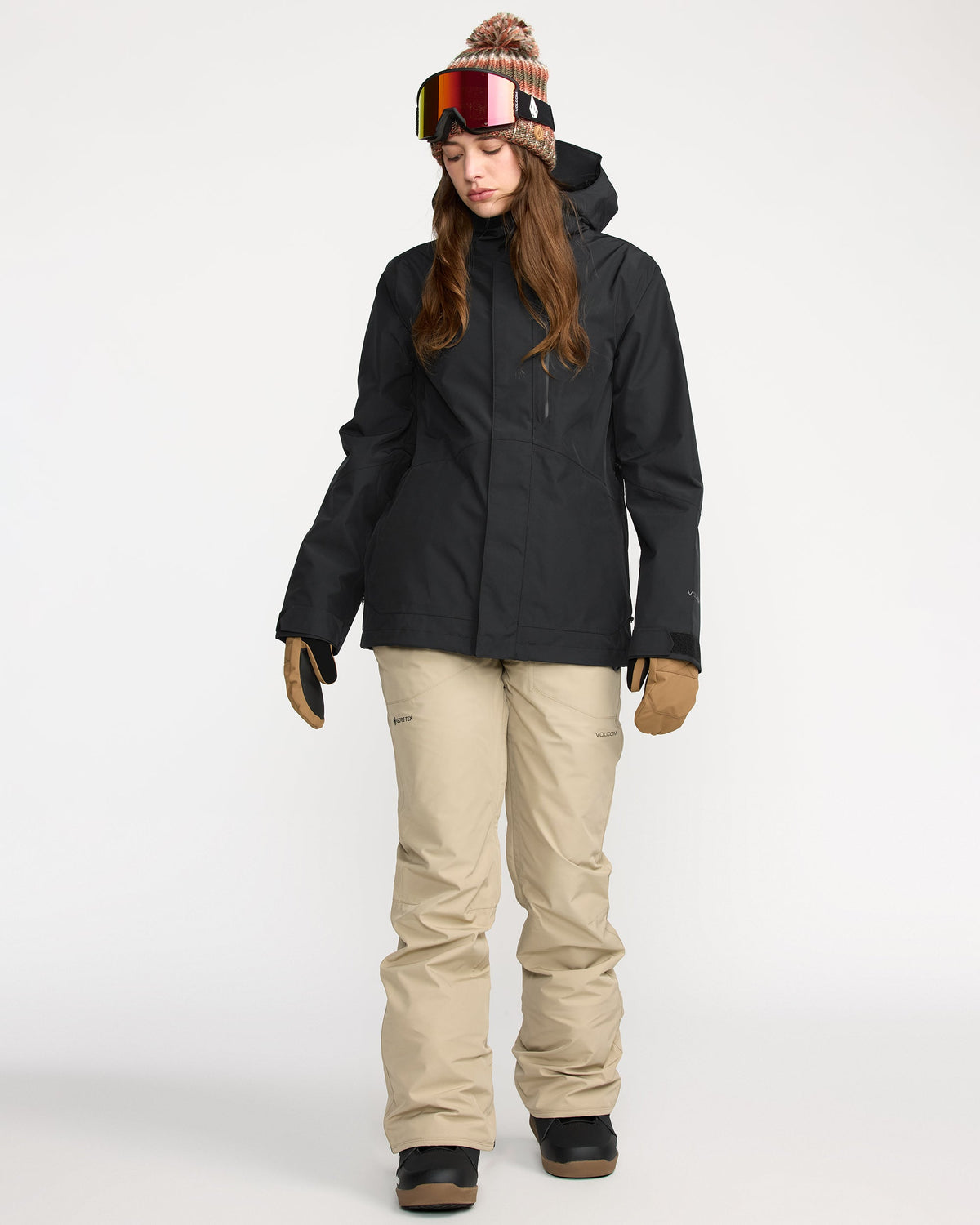 Women's V.Co Tech Eras Gore-Tex Insulated Jacket Black - Volcom