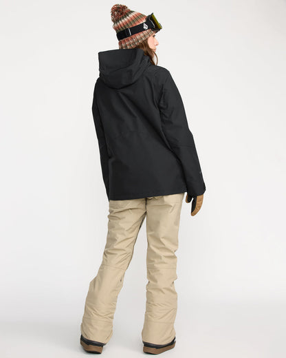 Women's V.Co Tech Eras Gore-Tex Insulated Jacket Black - Volcom