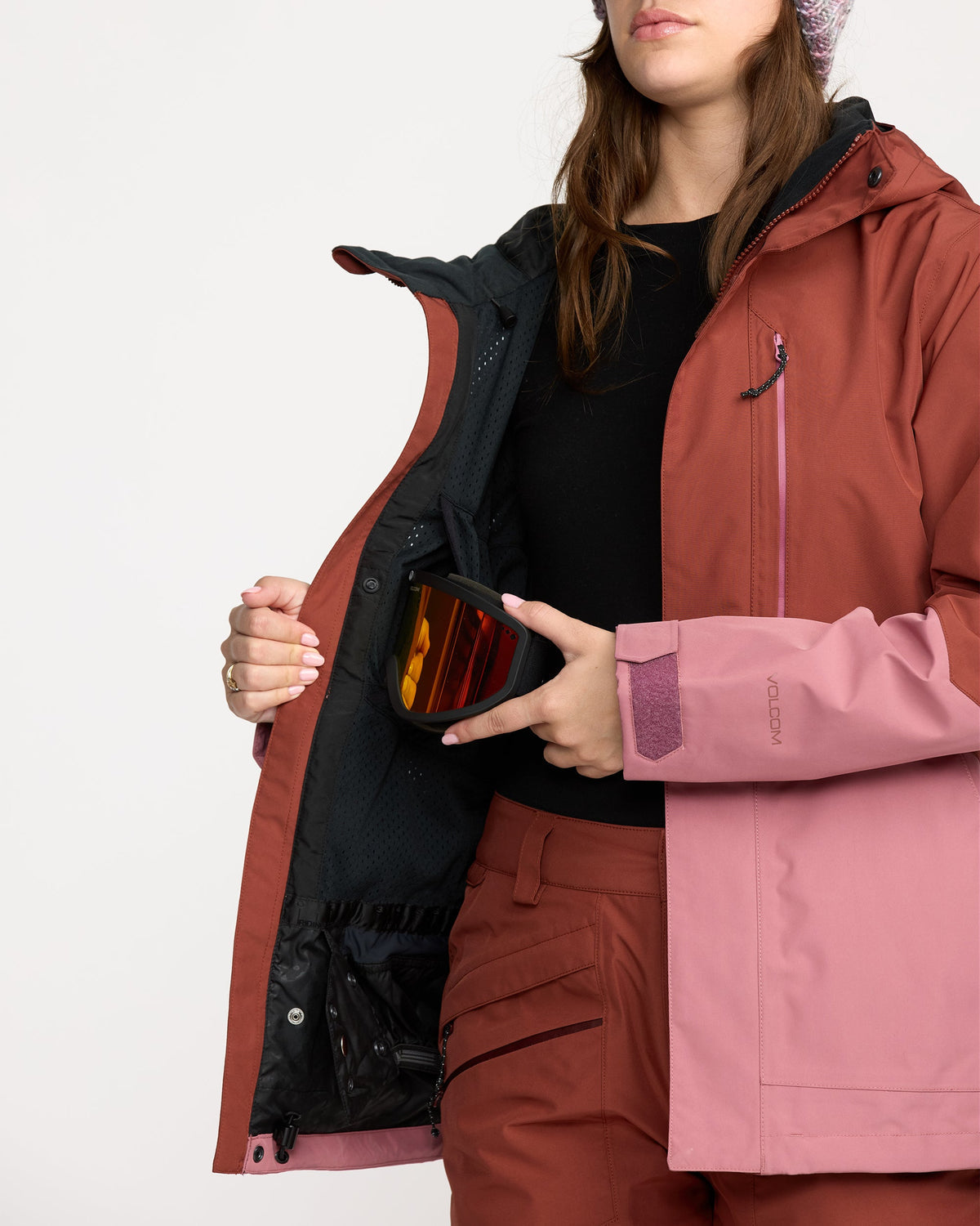 Women's V.Co Tech Eras Gore-Tex Insulated Jacket Henna - Volcom