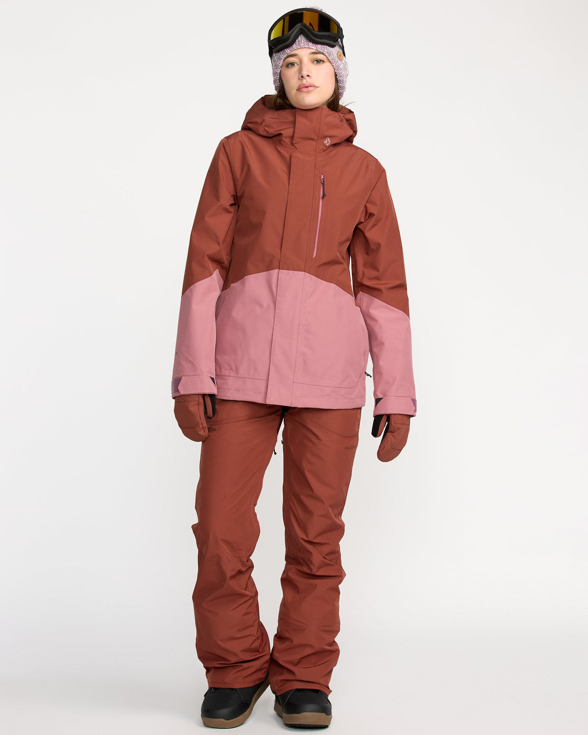 Women's V.Co Tech Eras Gore-Tex Insulated Jacket Henna - Volcom