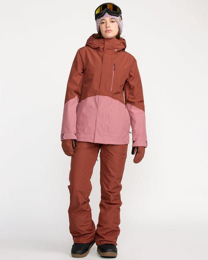 Women's V.Co Tech Eras Gore-Tex Insulated Jacket Henna - Volcom
