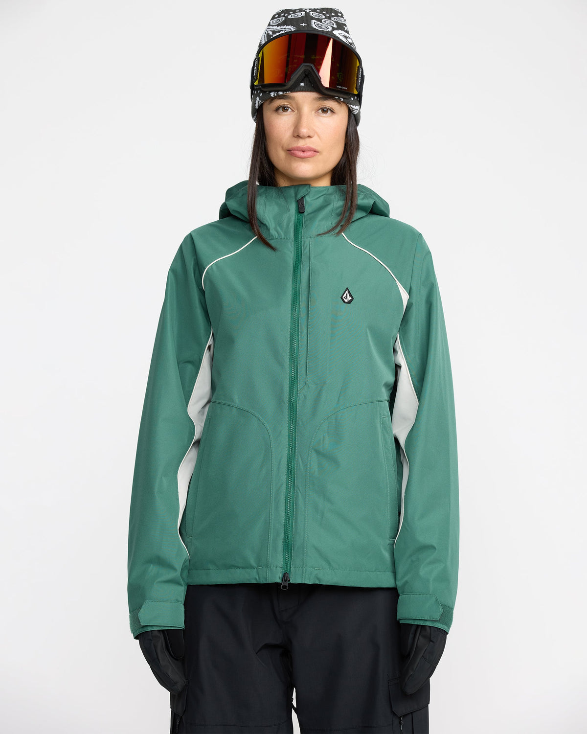 Women's Stone Smokeshow 20K Jacket Spruce Green - Volcom