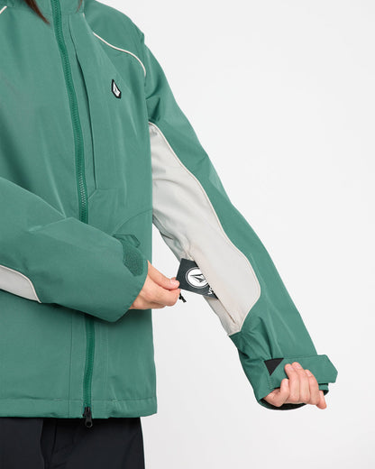 Women's Stone Smokeshow 20K Jacket Spruce Green - Volcom