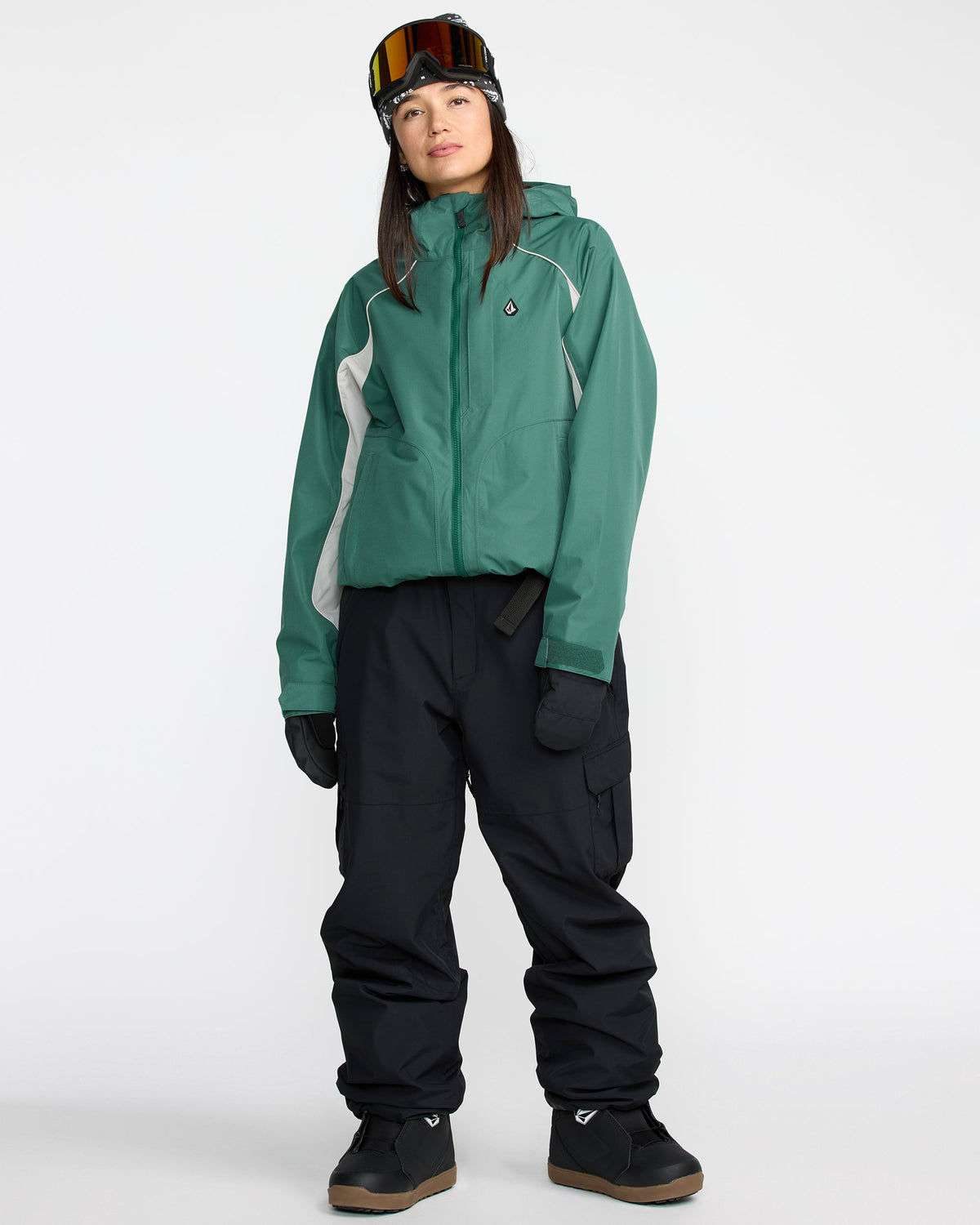 Women's Stone Smokeshow 20K Jacket Spruce Green - Volcom