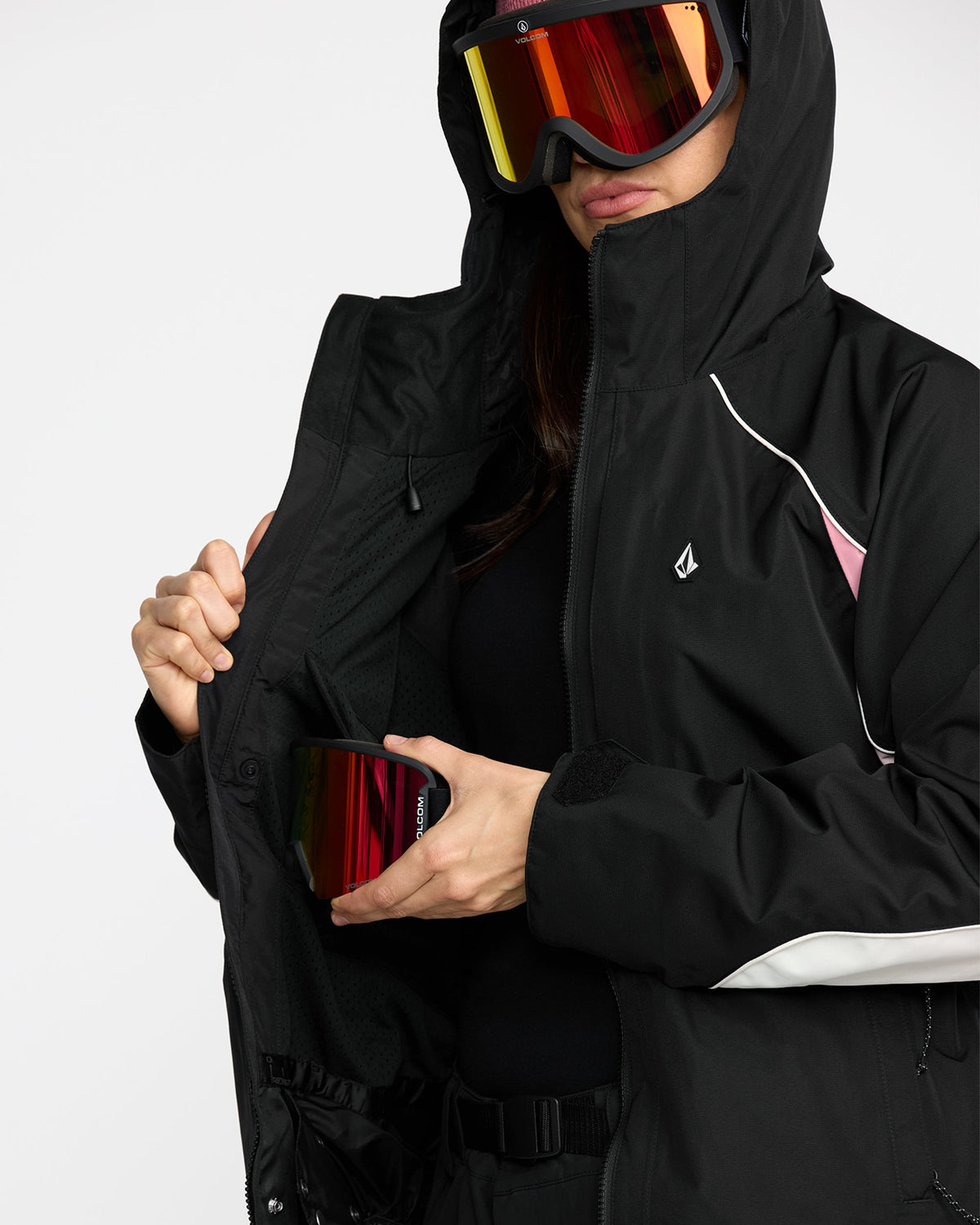 Women's Stone Smokeshow 20K Jacket Black - Volcom