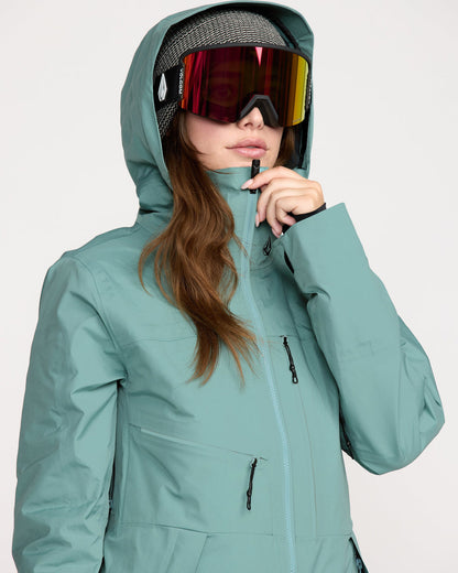 Women's Koa TDS Infared Gore-Tex Jacket Arctic Blue - Volcom