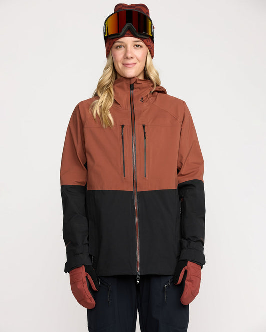 Women's Vs 3L Stretch Gore-Tex Jacket Henna - Volcom