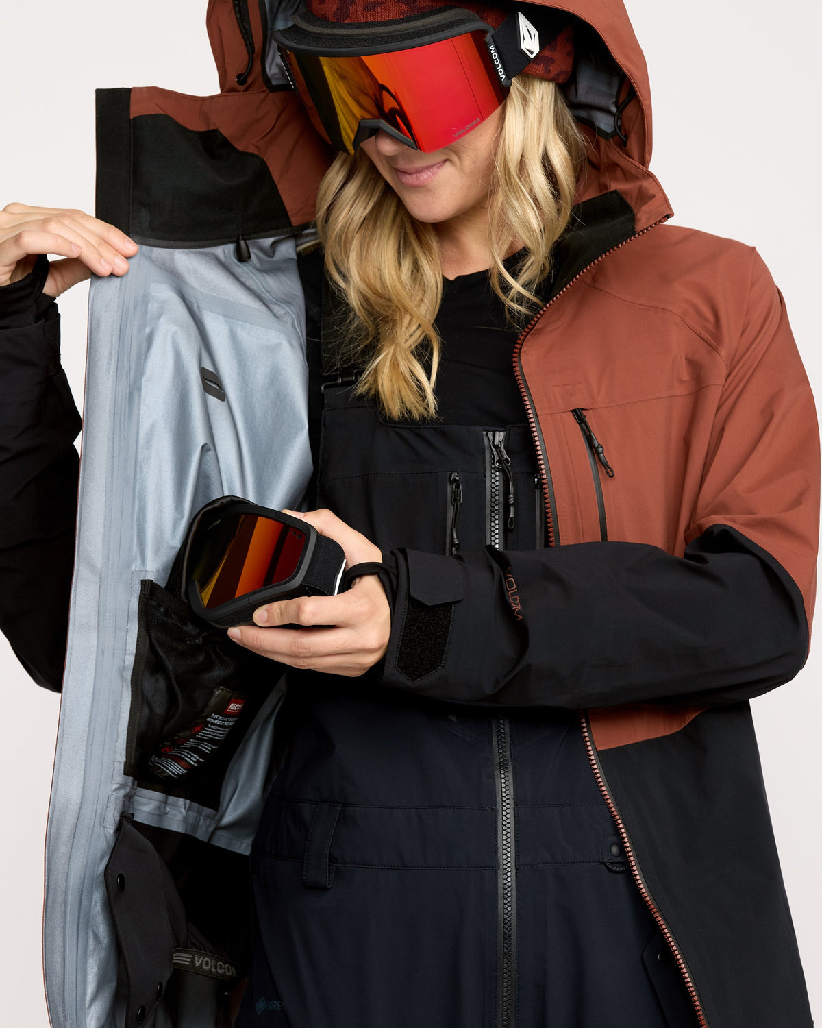 Women's Vs 3L Stretch Gore-Tex Jacket Henna - Volcom