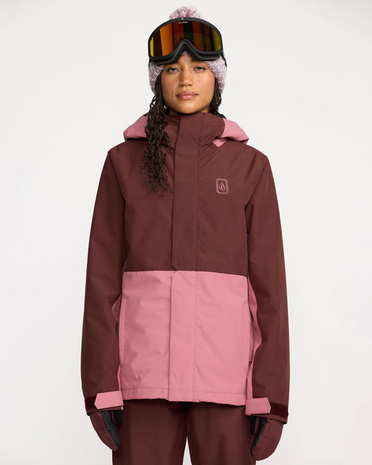 Women's Bolt Insulated Jacket Oxblood - Volcom