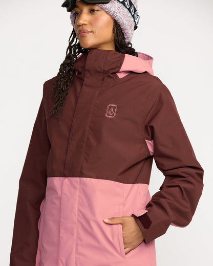 Women's Bolt Insulated Jacket Oxblood - Volcom