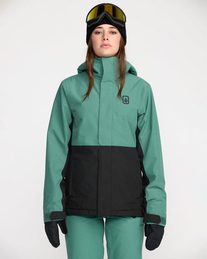 Women's Bolt Insulated Jacket Spruce Green - Volcom
