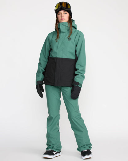 Women's Bolt Insulated Jacket Spruce Green - Volcom